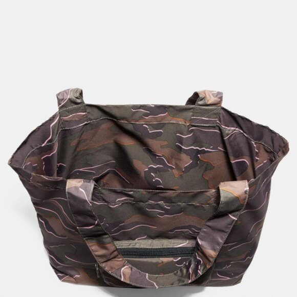 Coach Nylon Packable Tote in Camo Print - Picture 3 of 12